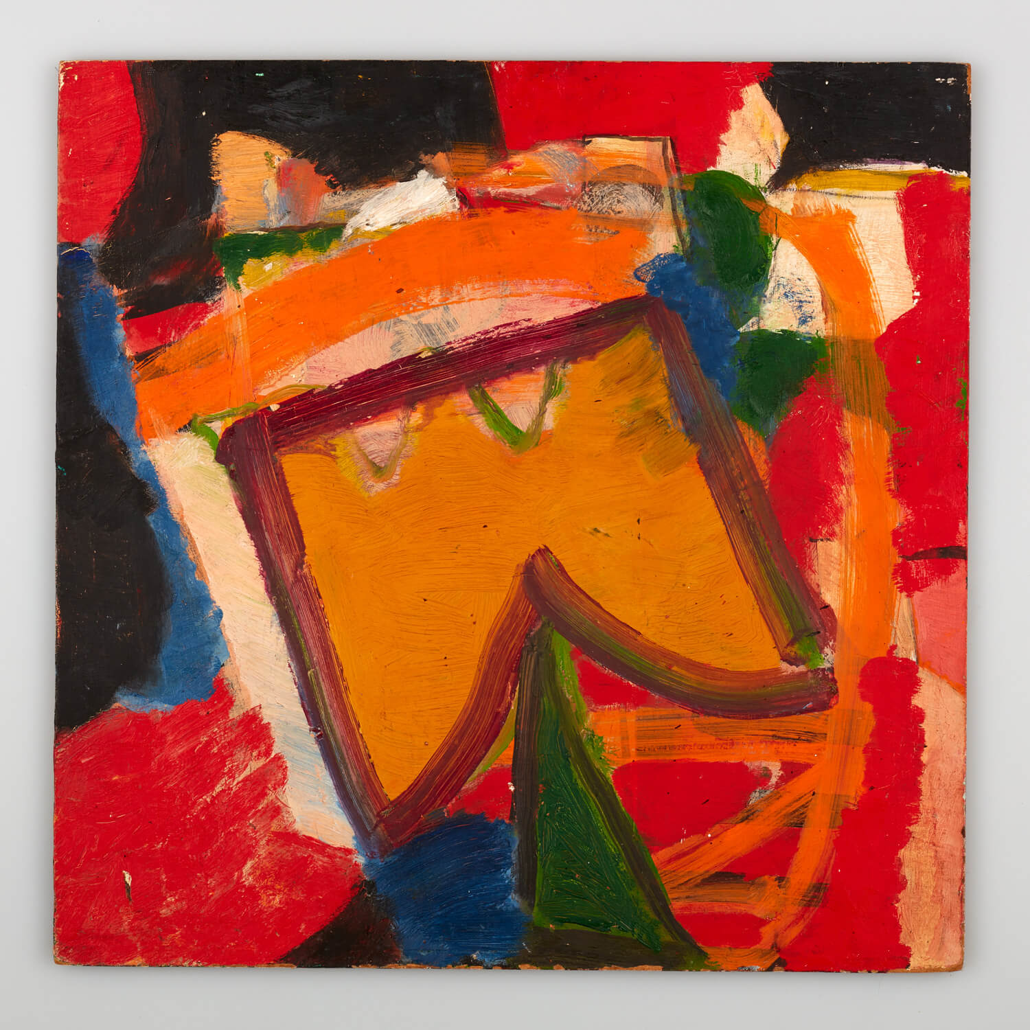JB197 - Abstract - 1985 - 40 x 40 cm - Oil on panel
