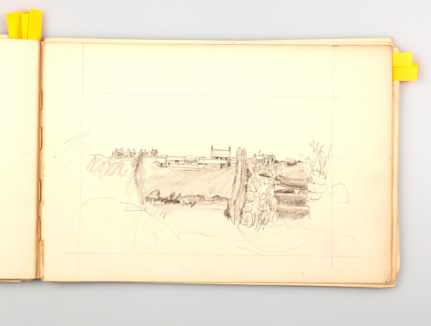 JB279 - Cornish Sketch Book 1948 - 1948 - 25 x 36.5 cm - Pencil