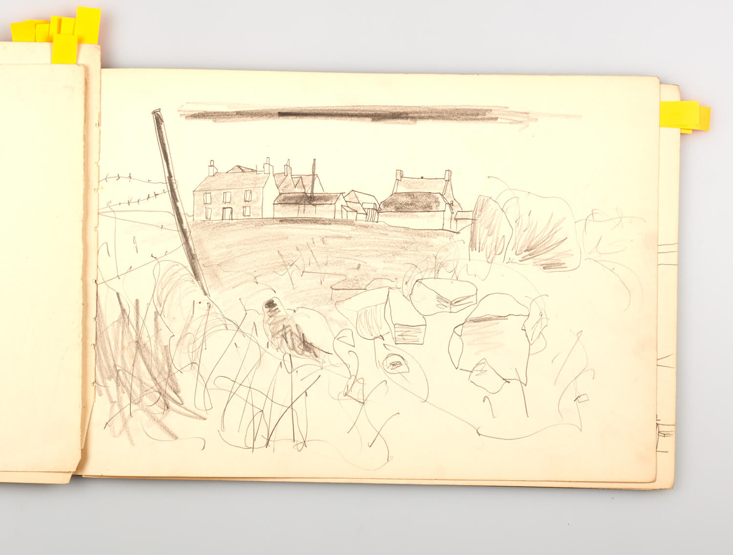 JB283 - Cornish Sketch Book 1948 - 1948 - 25 x 36.5 cm - Pencil